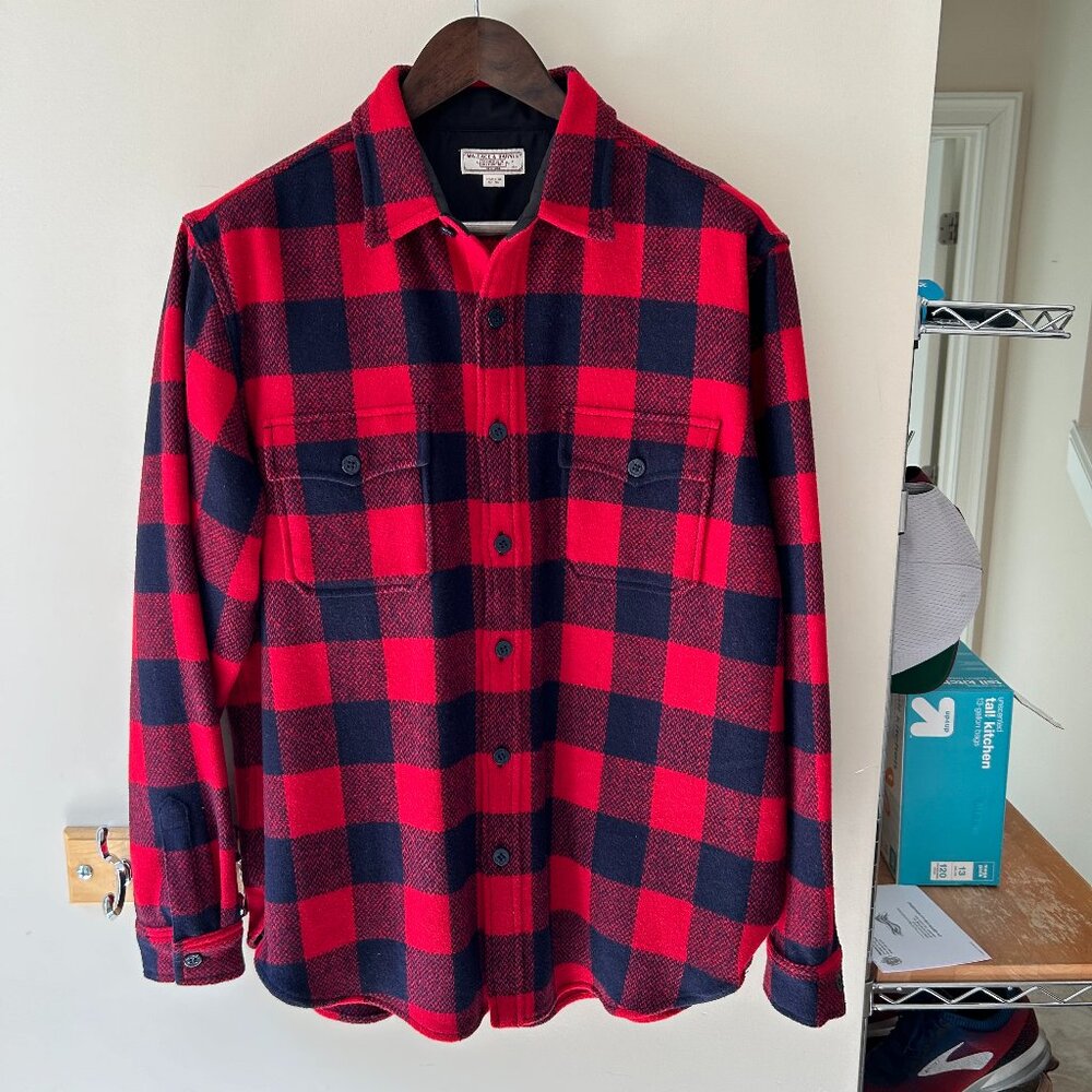 J. Crew Wallace & Barnes Heavyweight Wool Work Shirt/Jacket - MINT!